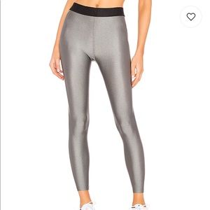 Alala Frame Legging in Gunmetal Silver Small